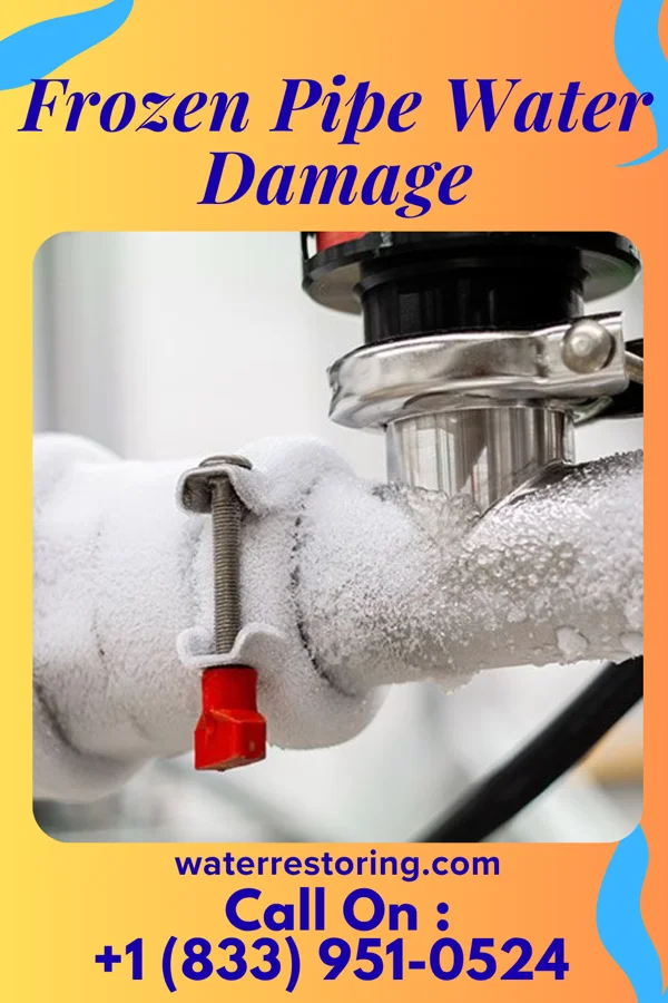 Frozen Pipe Water Damage in Williams Bay, WI